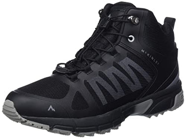 McKinley men's Kansas walking shoes, Black Night/Charcoal, 46 EU on sale